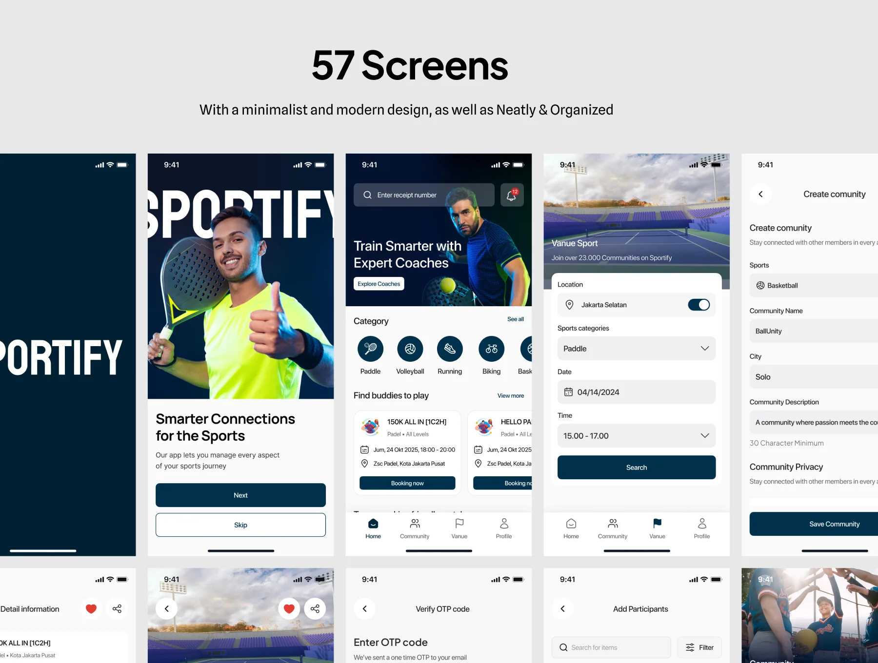 Sportify  - Sport Community Mobile App 4
