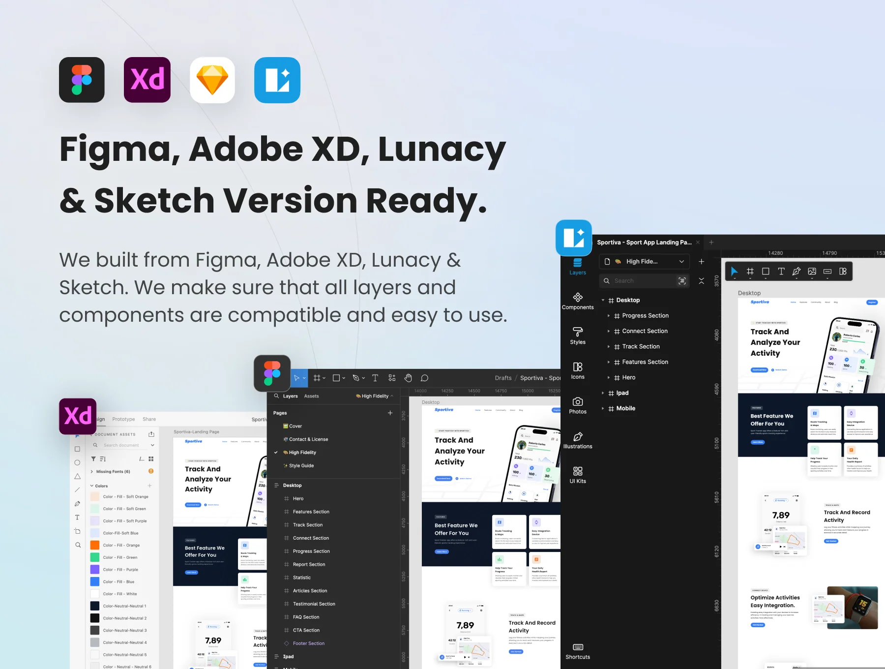Sportiva - Sport Landing Page Template 5