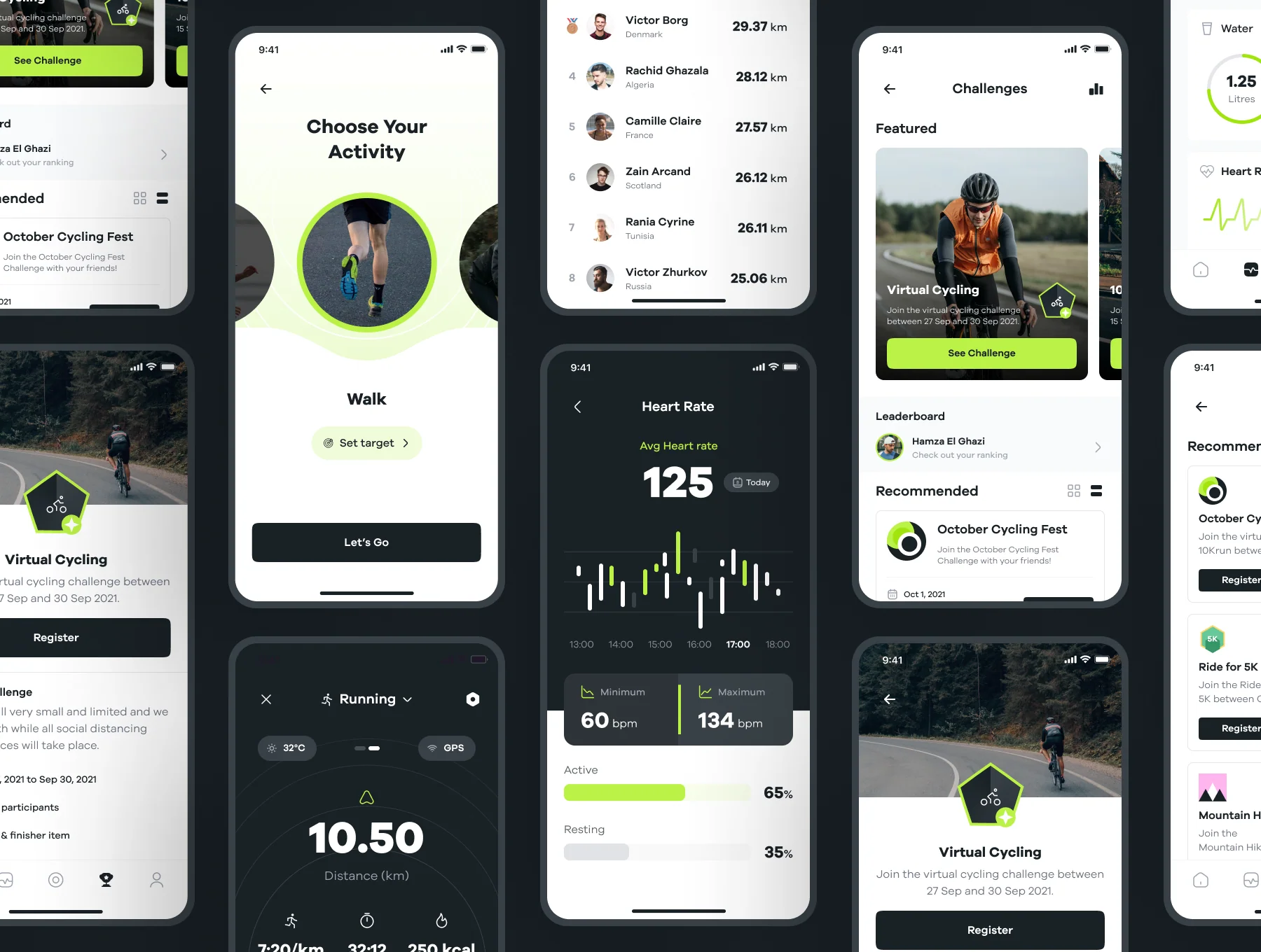 Sportly - Fittech Web App UI Kit 5
