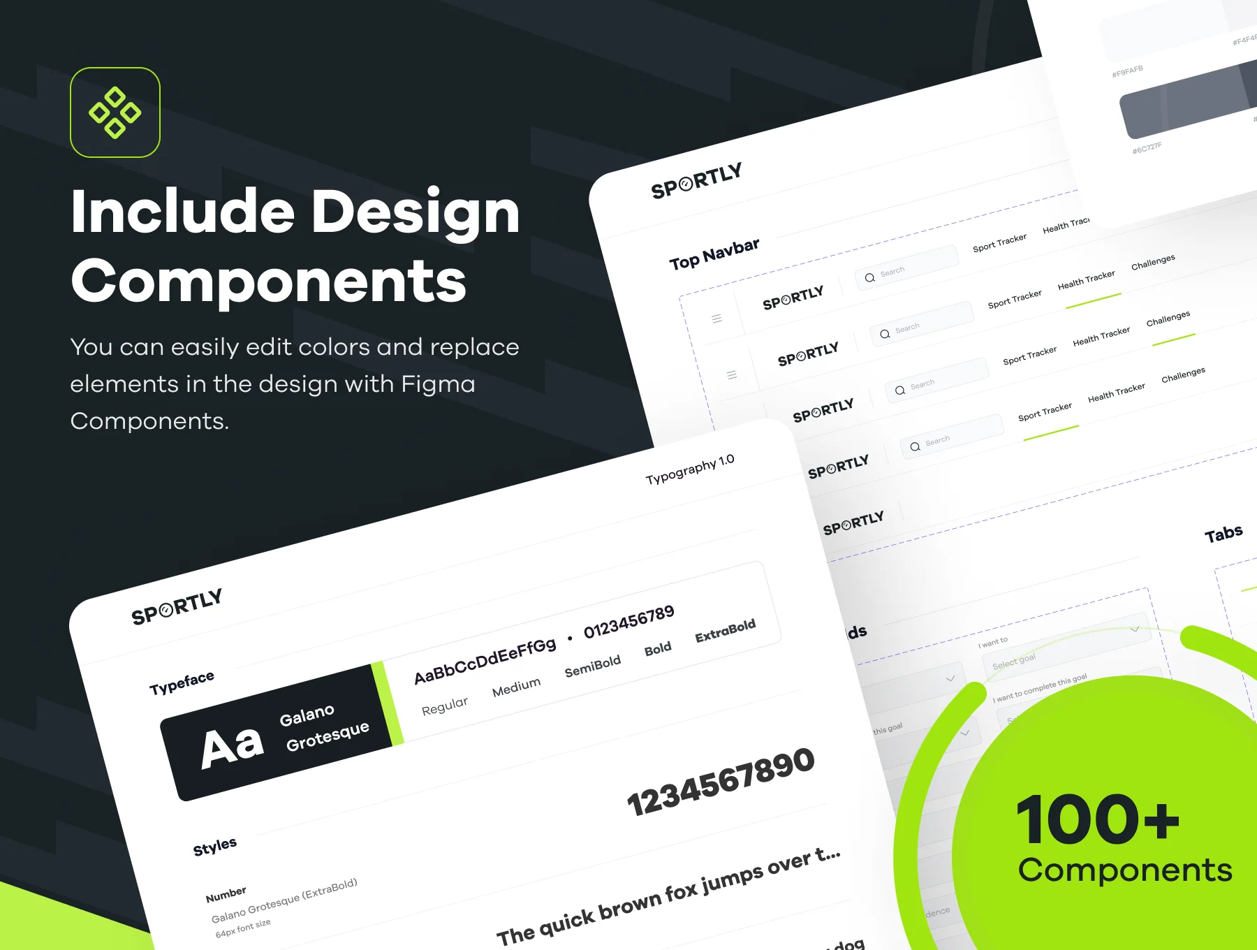 Sportly - Fittech Web App UI Kit 7
