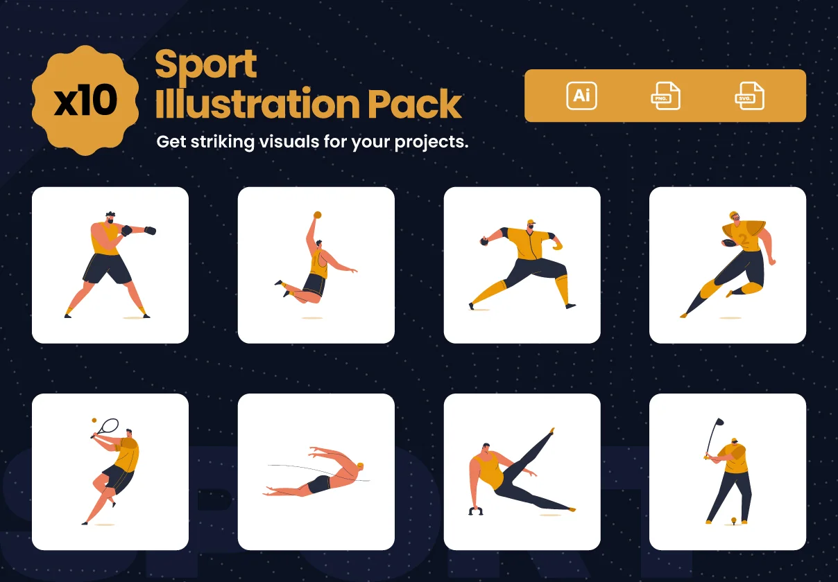 Sports Illustration Pack