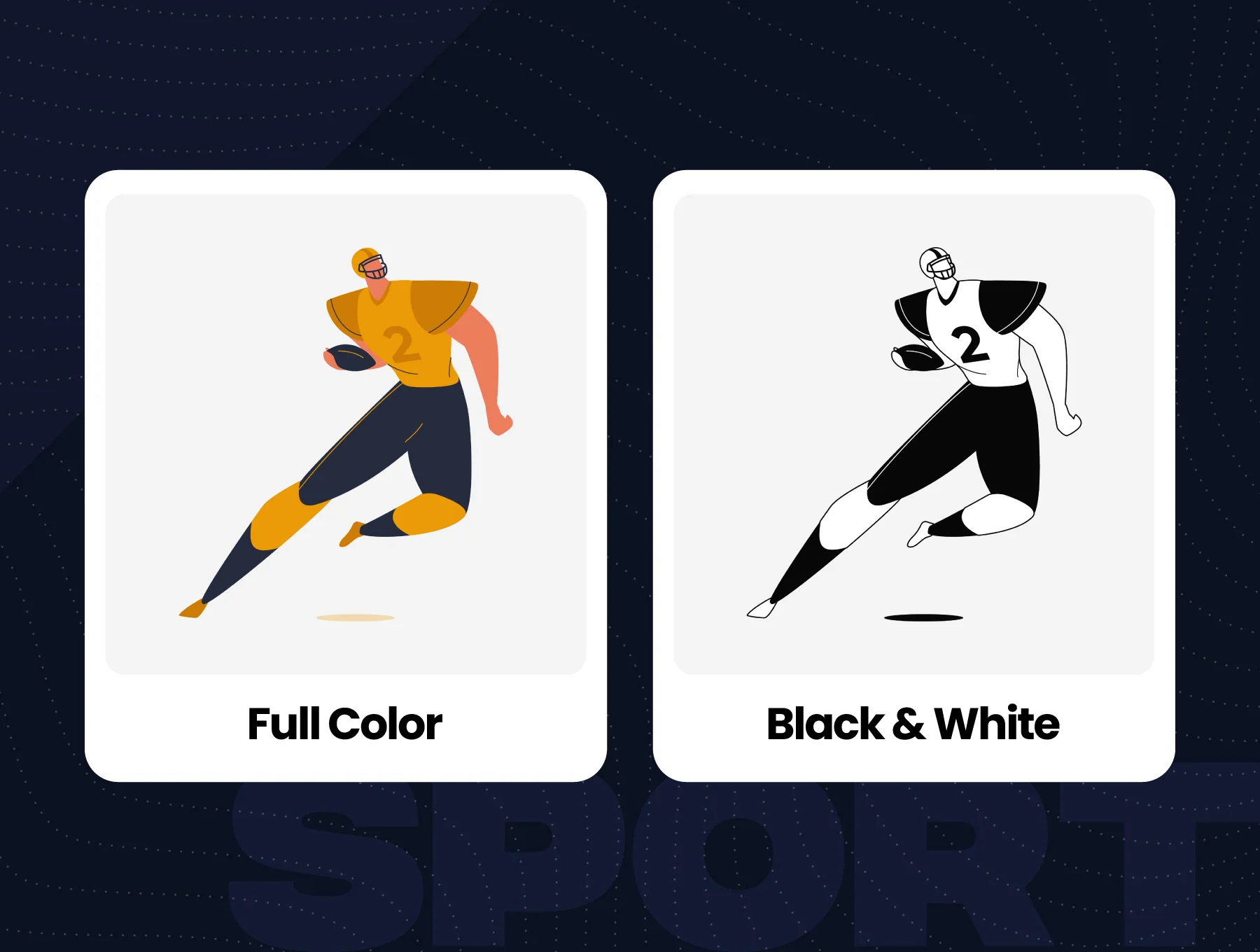 Sports Illustration Pack 4