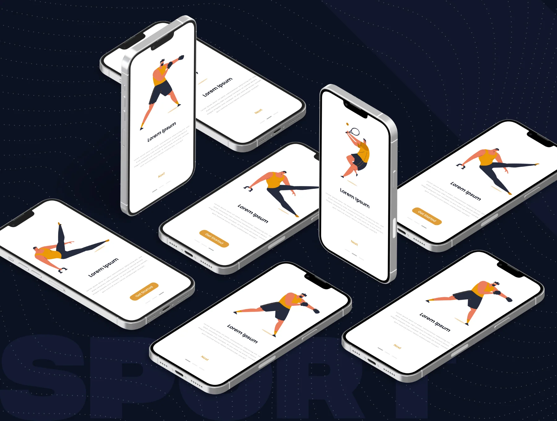 Sports Illustration Pack 6