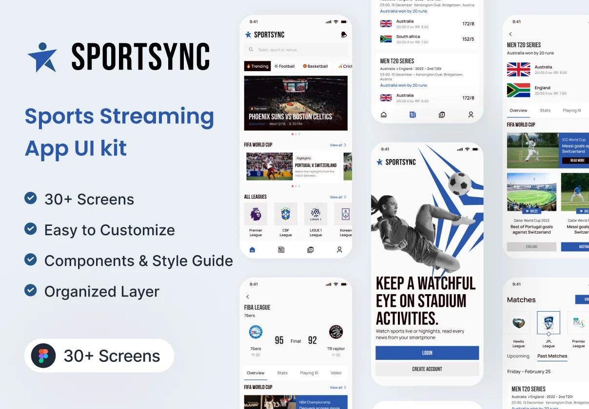 Sportsync - Sports Streaming App