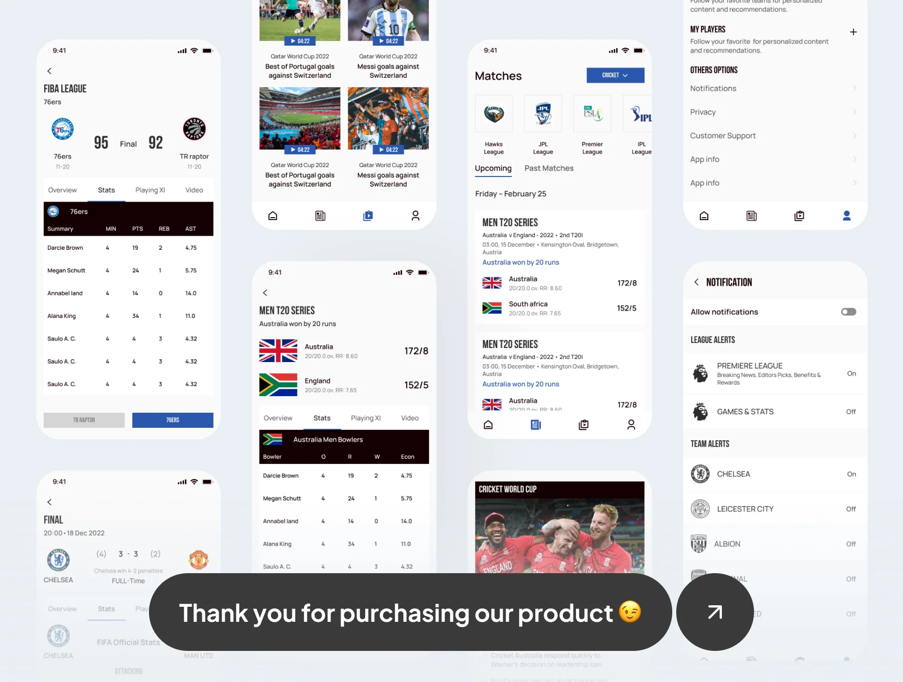 Sportsync - Sports Streaming App 6