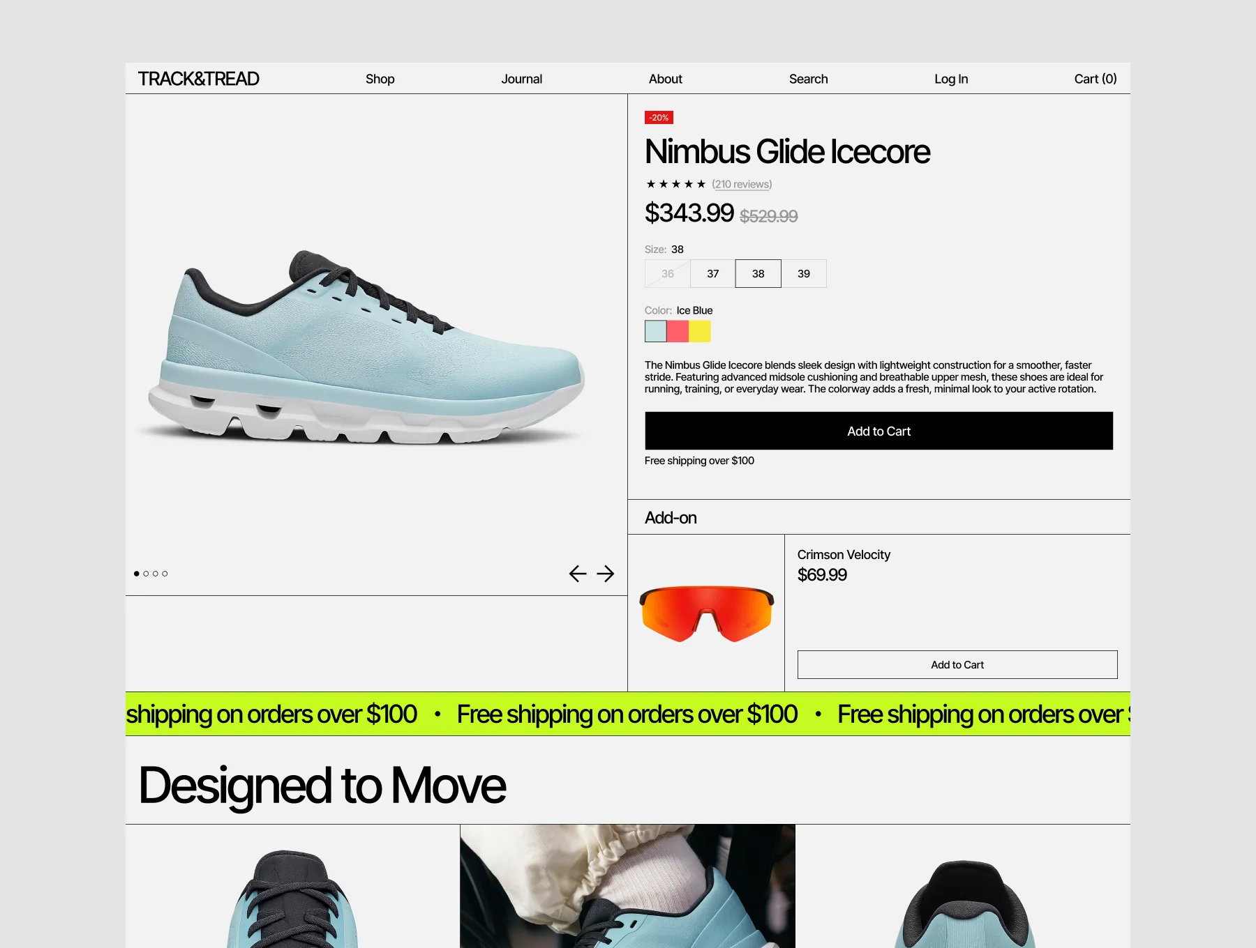 Sportwear Shopify E-Commerce Store Template