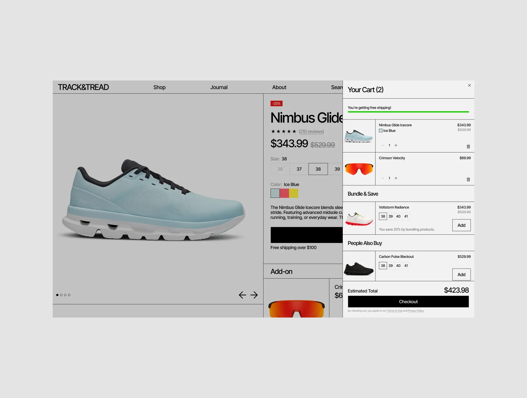 Sportwear Shopify E-Commerce Store Template 3