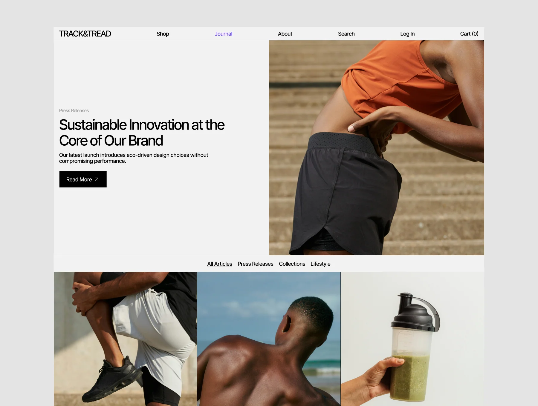 Sportwear Shopify E-Commerce Store Template 5