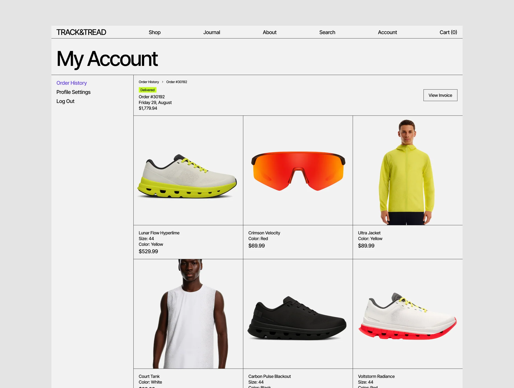 Sportwear Shopify E-Commerce Store Template 7