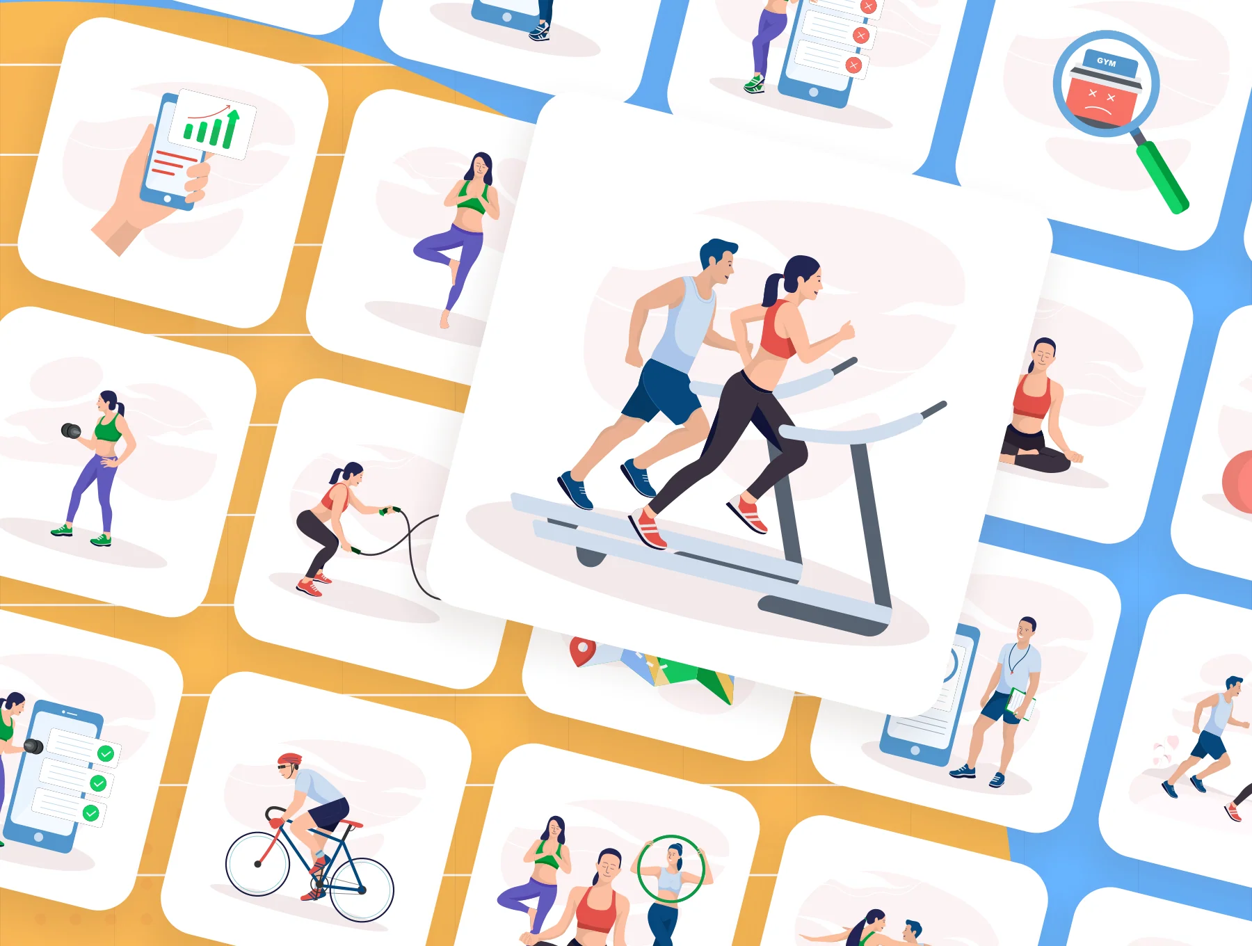 Sporty - Modern Sports Illustration 2