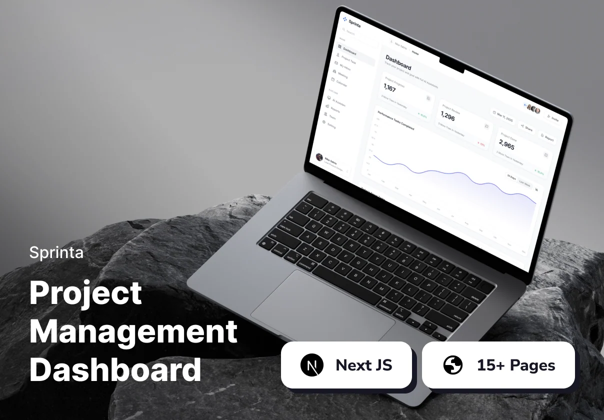 Sprinta - Project Management Dashboard