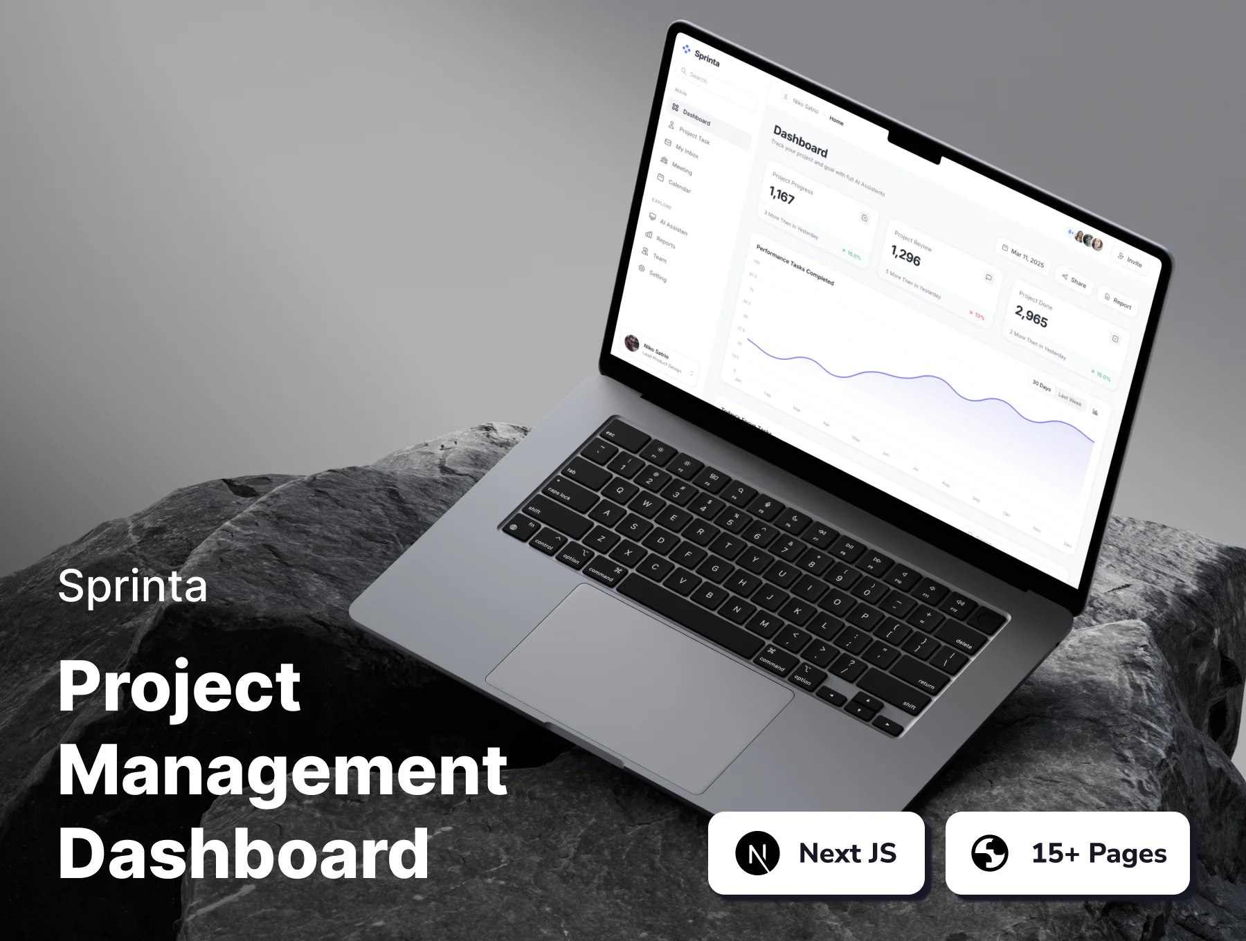 Sprinta - Project Management Dashboard