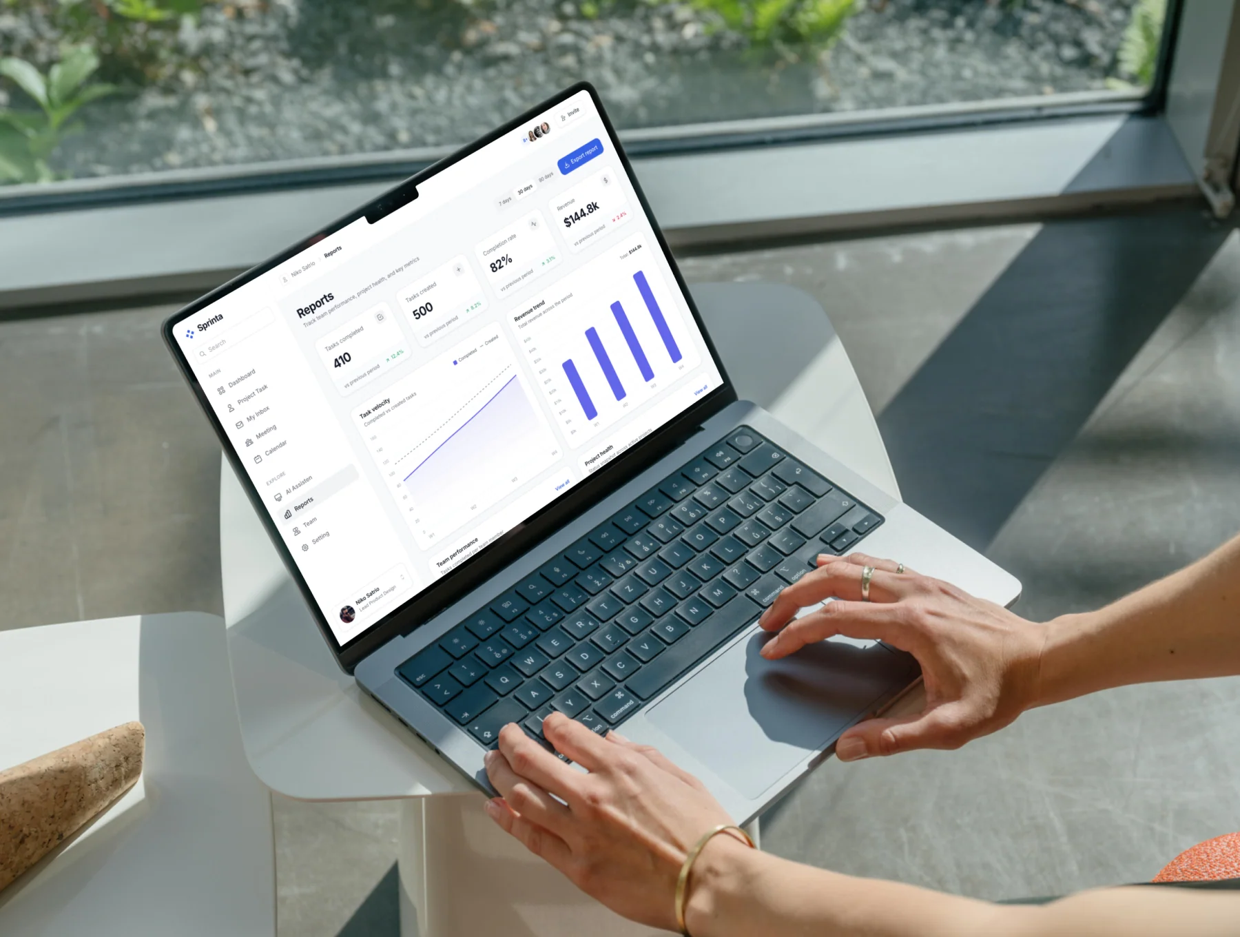 Sprinta - Project Management Dashboard 4