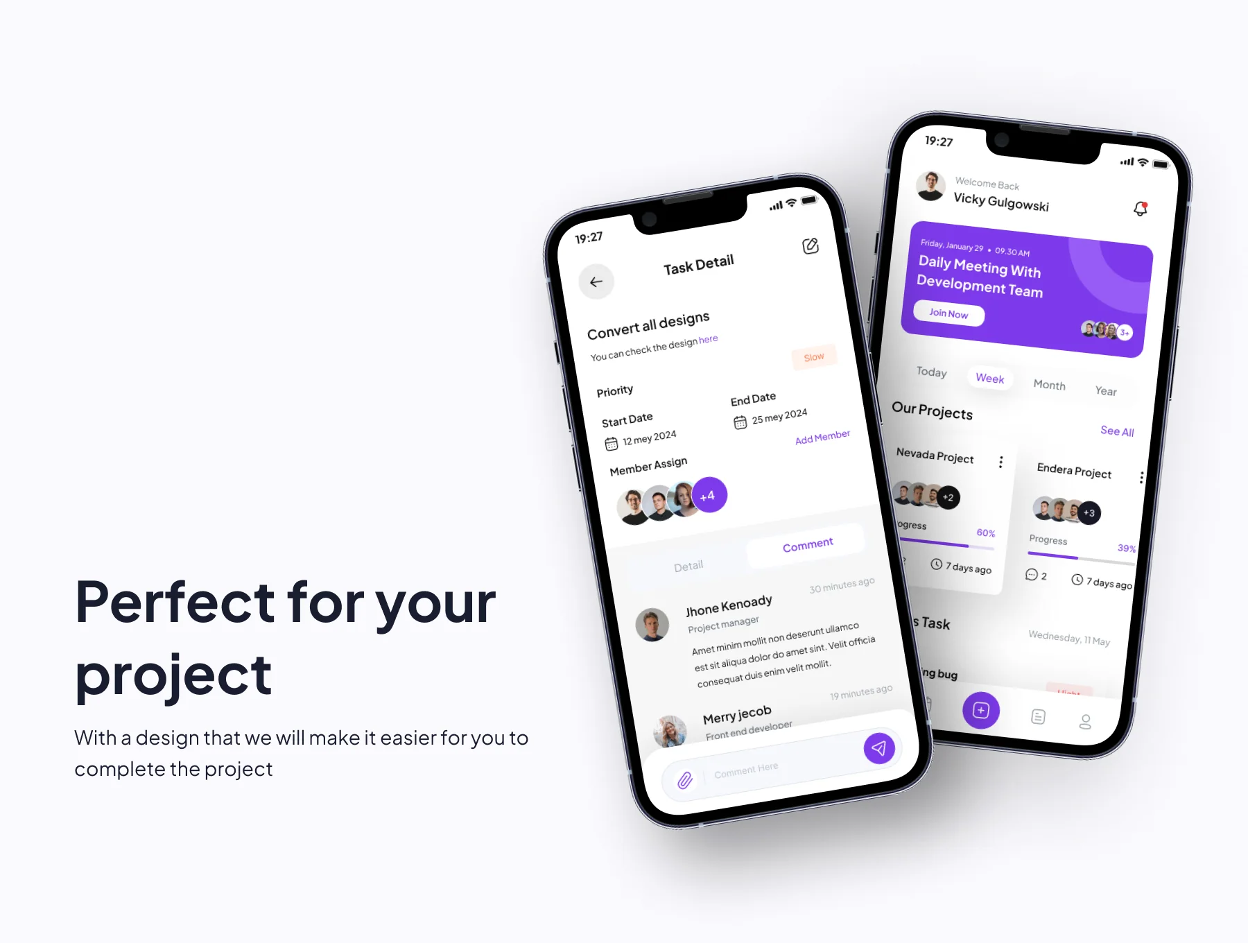 Sqedule - Task Manager App UI Kits 3