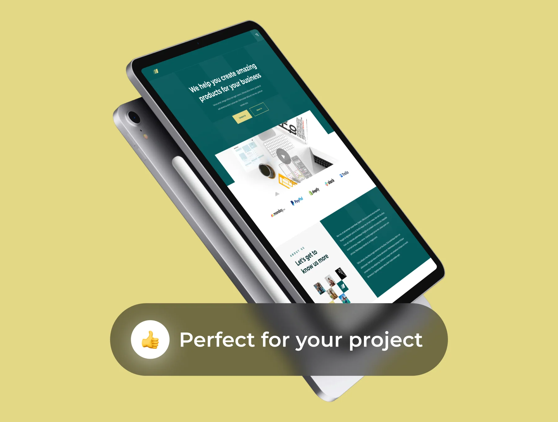 Square - Agency Web Templates 5