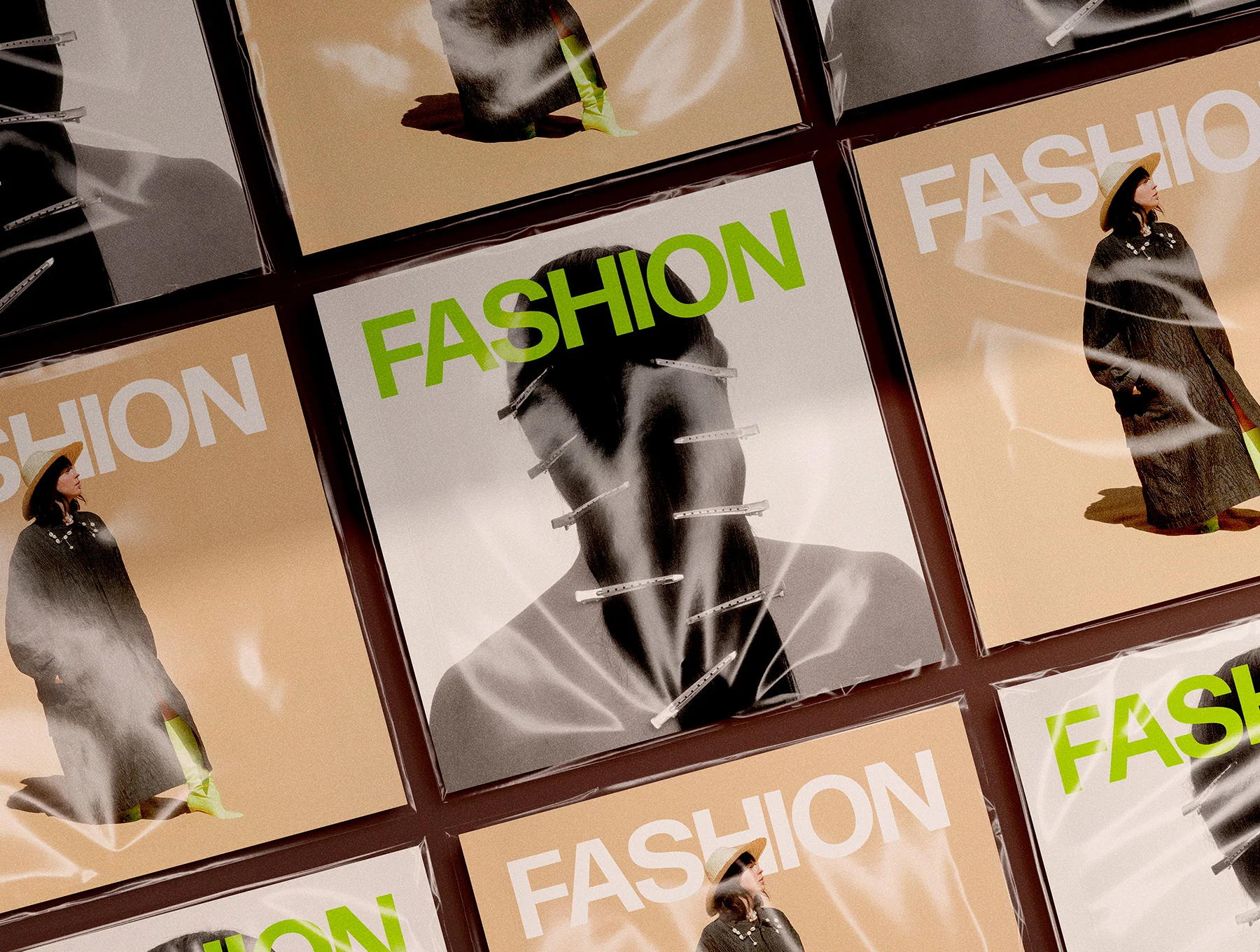 Square Magazine Mockups Collection 4