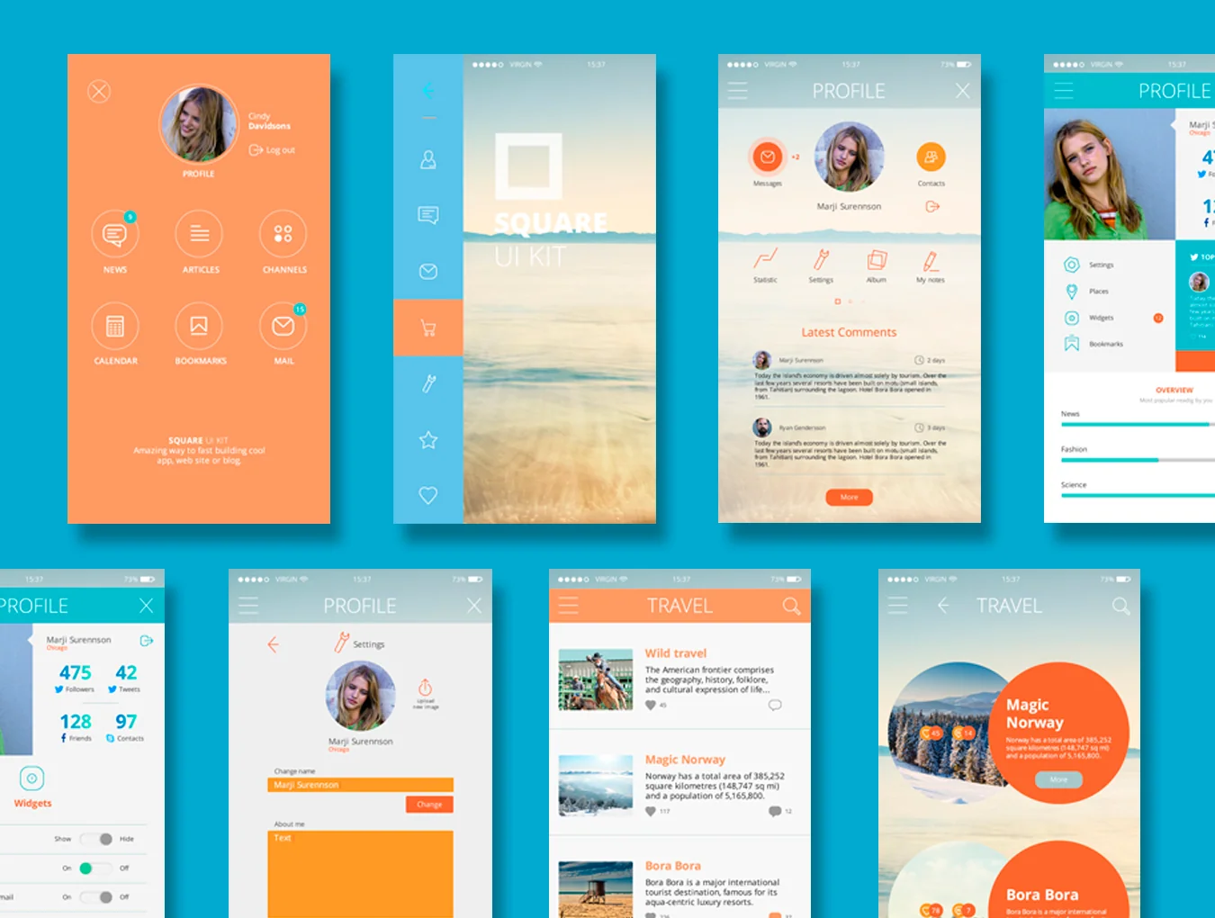 Square UI Kit 3