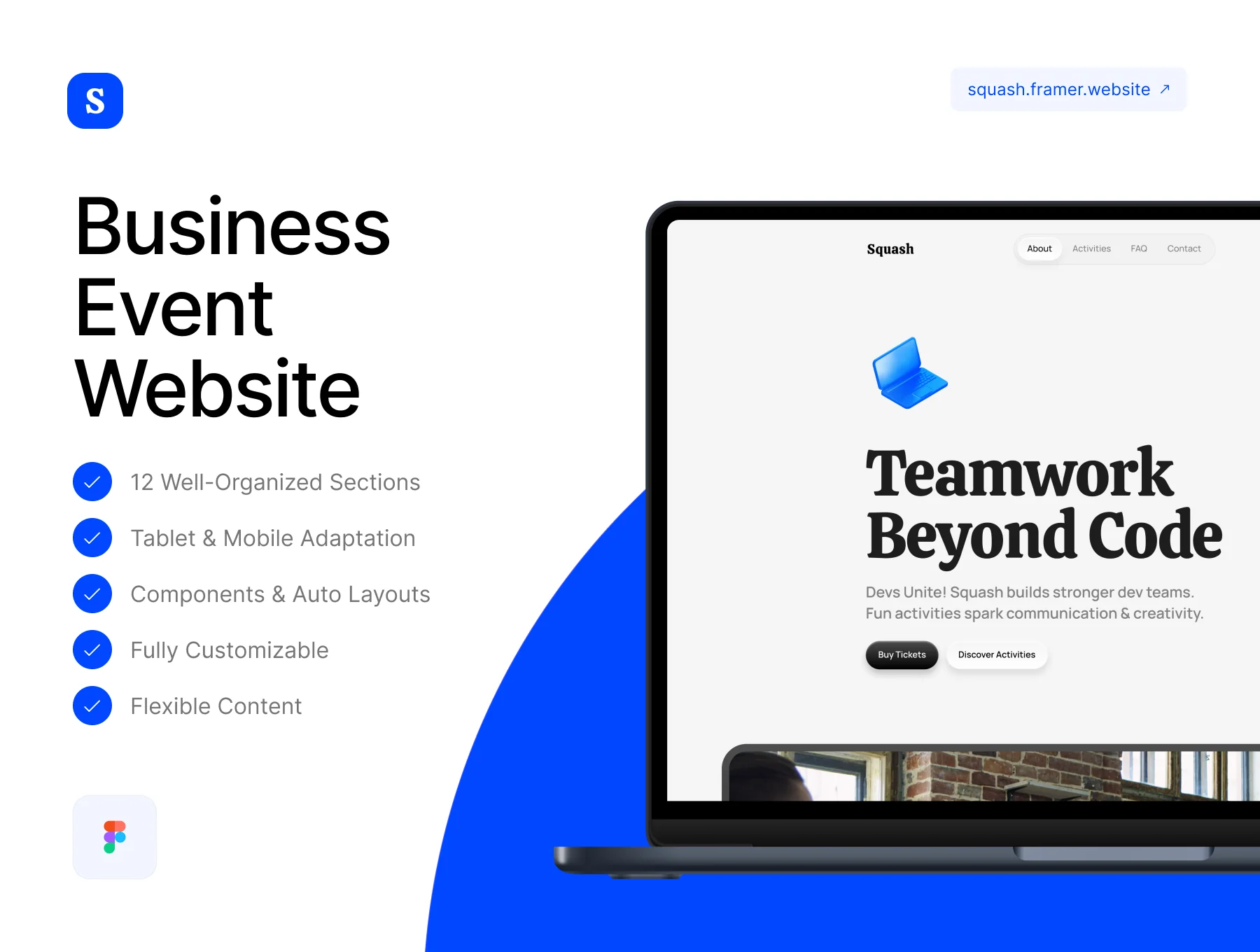Squash — Business Event Website