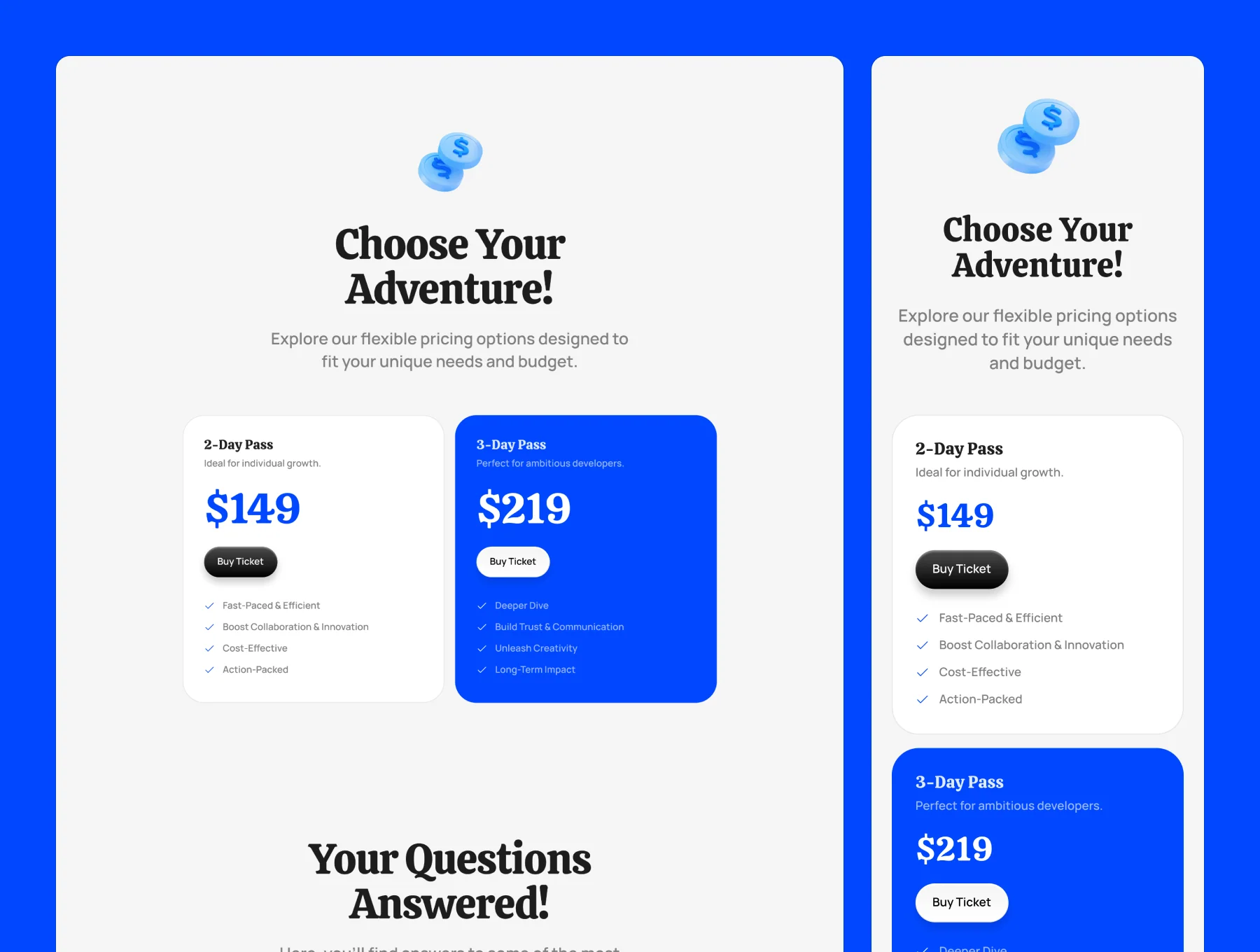 Squash — Business Event Website 4