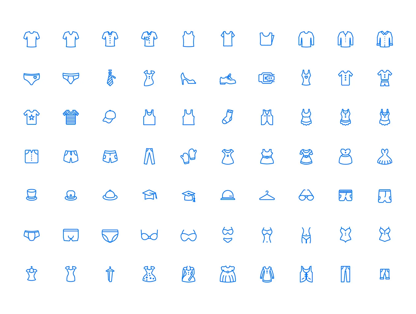 Squid Ink Line Icons 3