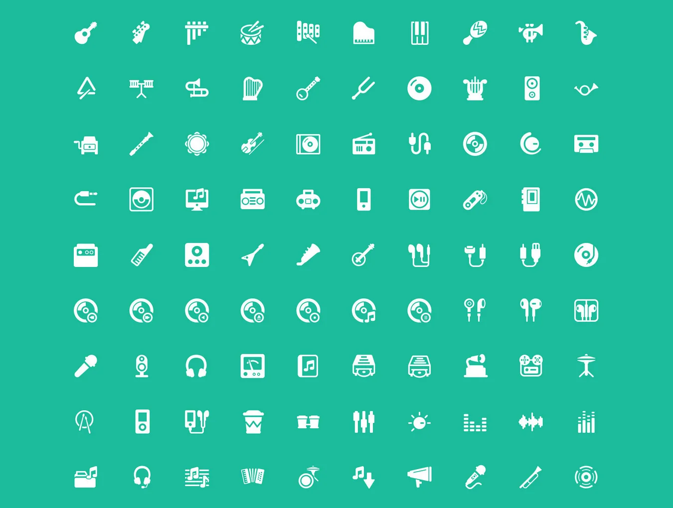 Squid Ink Solid Icons 2