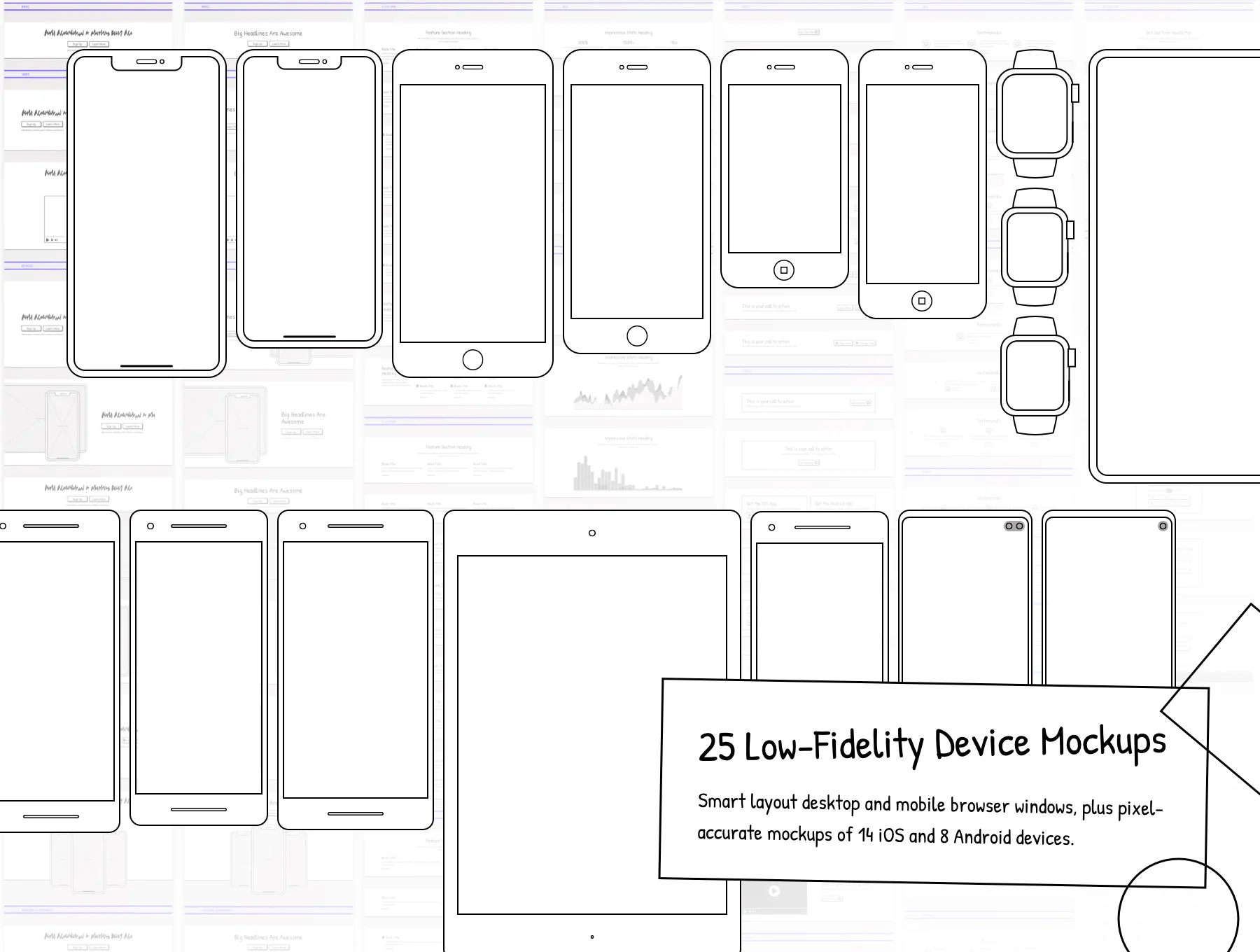 Squiggle Low-Fidelity Design Kit 5