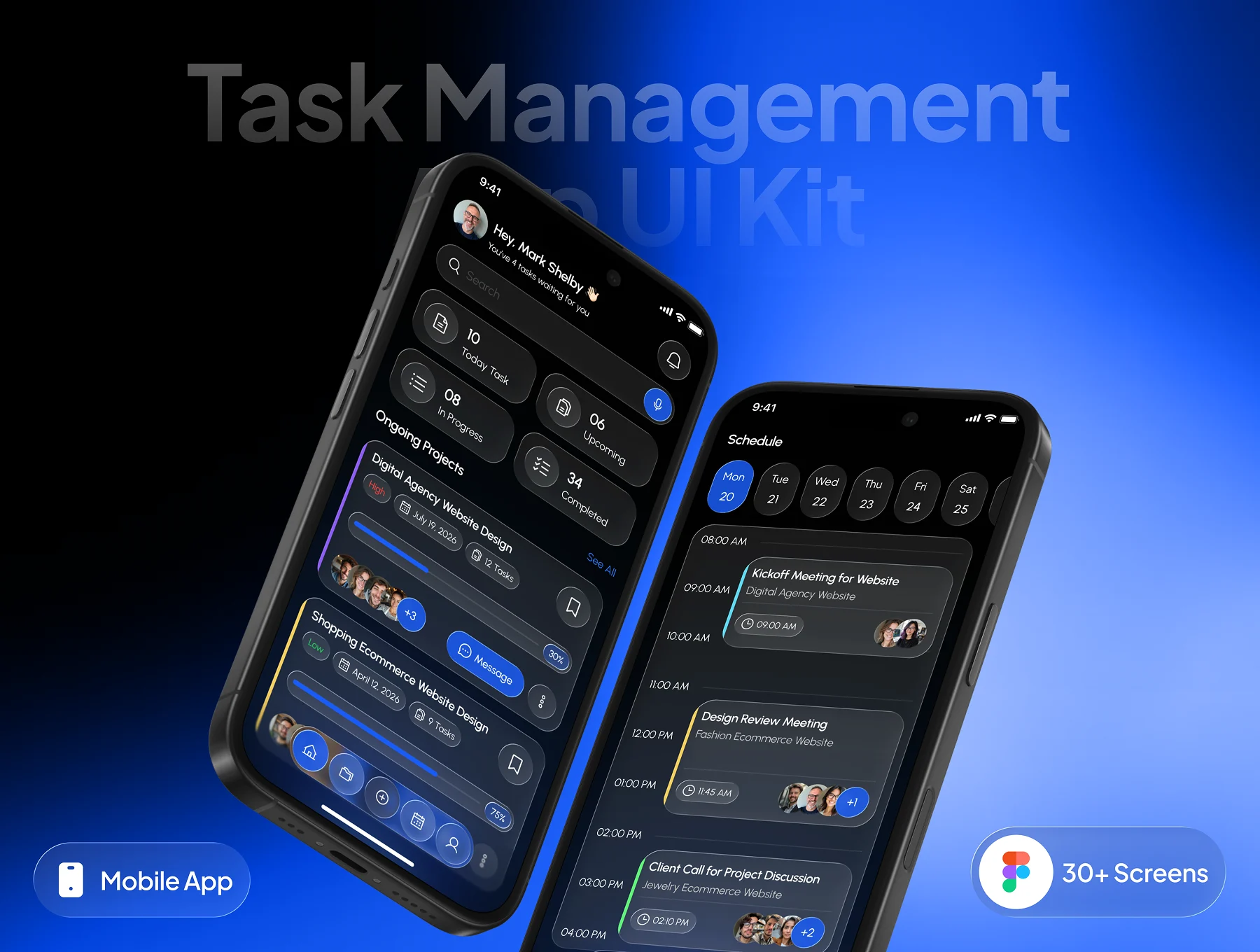 sreoo - Task Management App UI Kit