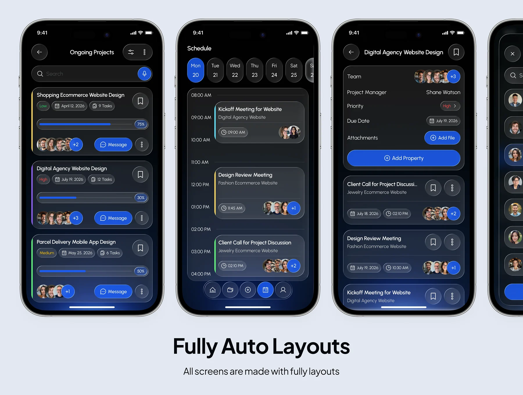 sreoo - Task Management App UI Kit 3