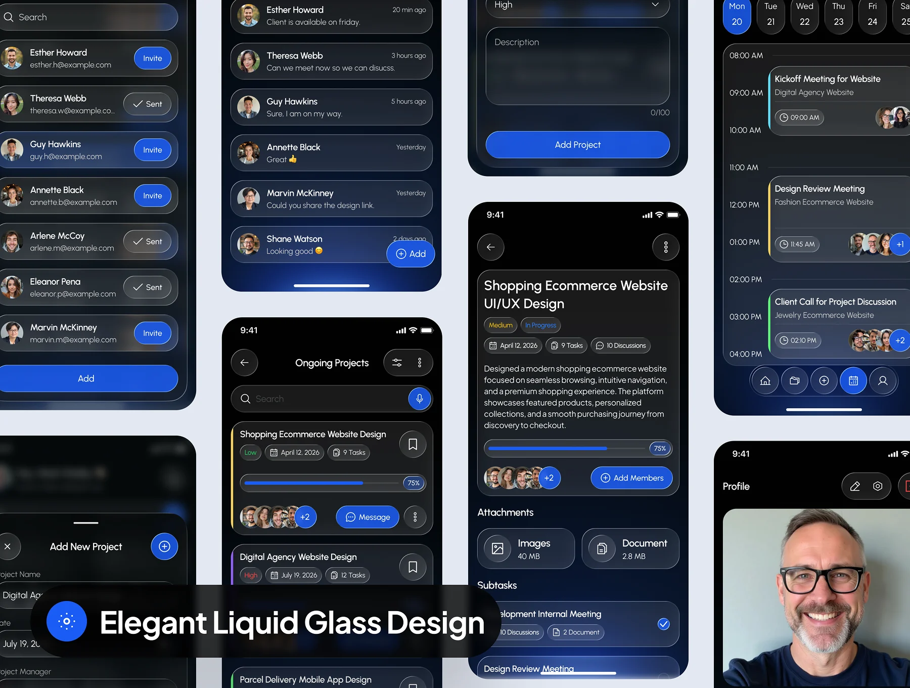 sreoo - Task Management App UI Kit 7