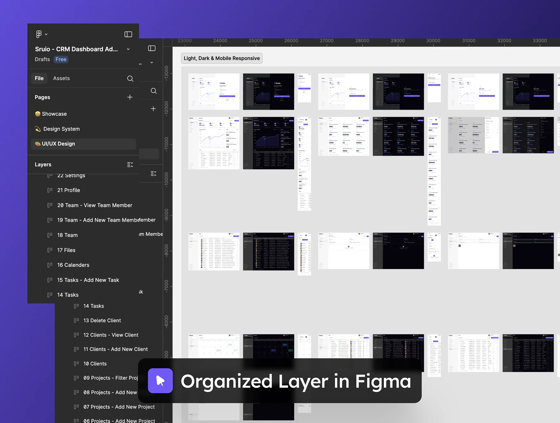 Sruio - CRM Dashboard Admin UI Kit 6