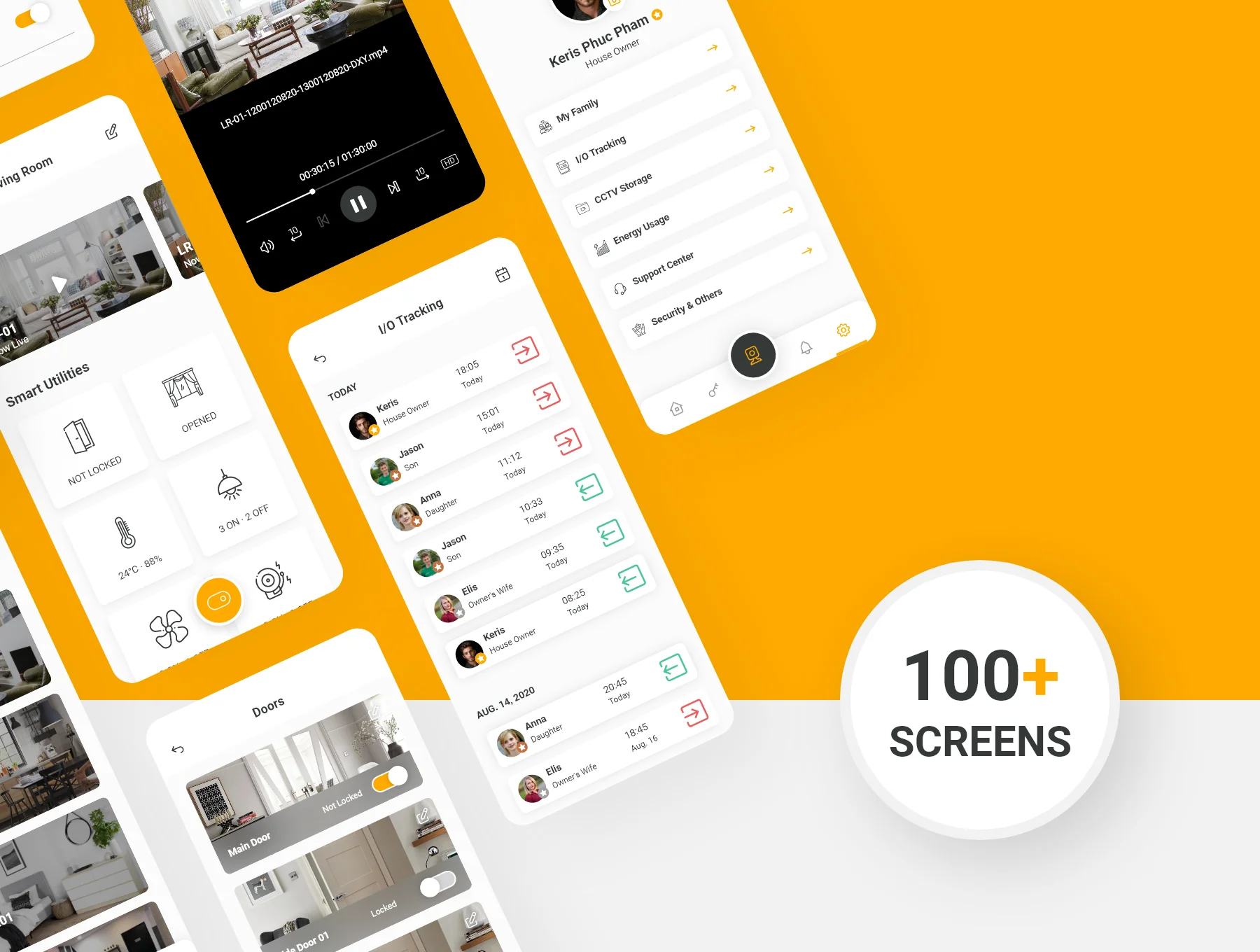 SSHome - Mobile App UI Kit 2