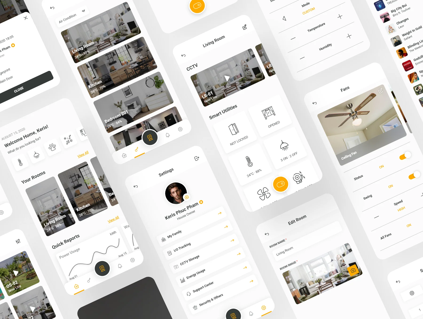 SSHome - Mobile App UI Kit 5