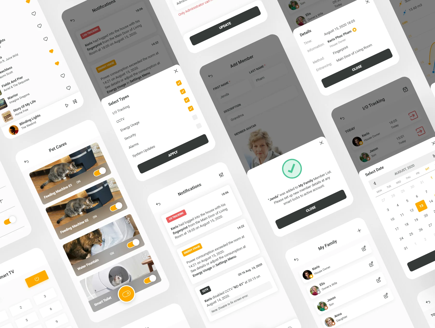 SSHome - Mobile App UI Kit 6