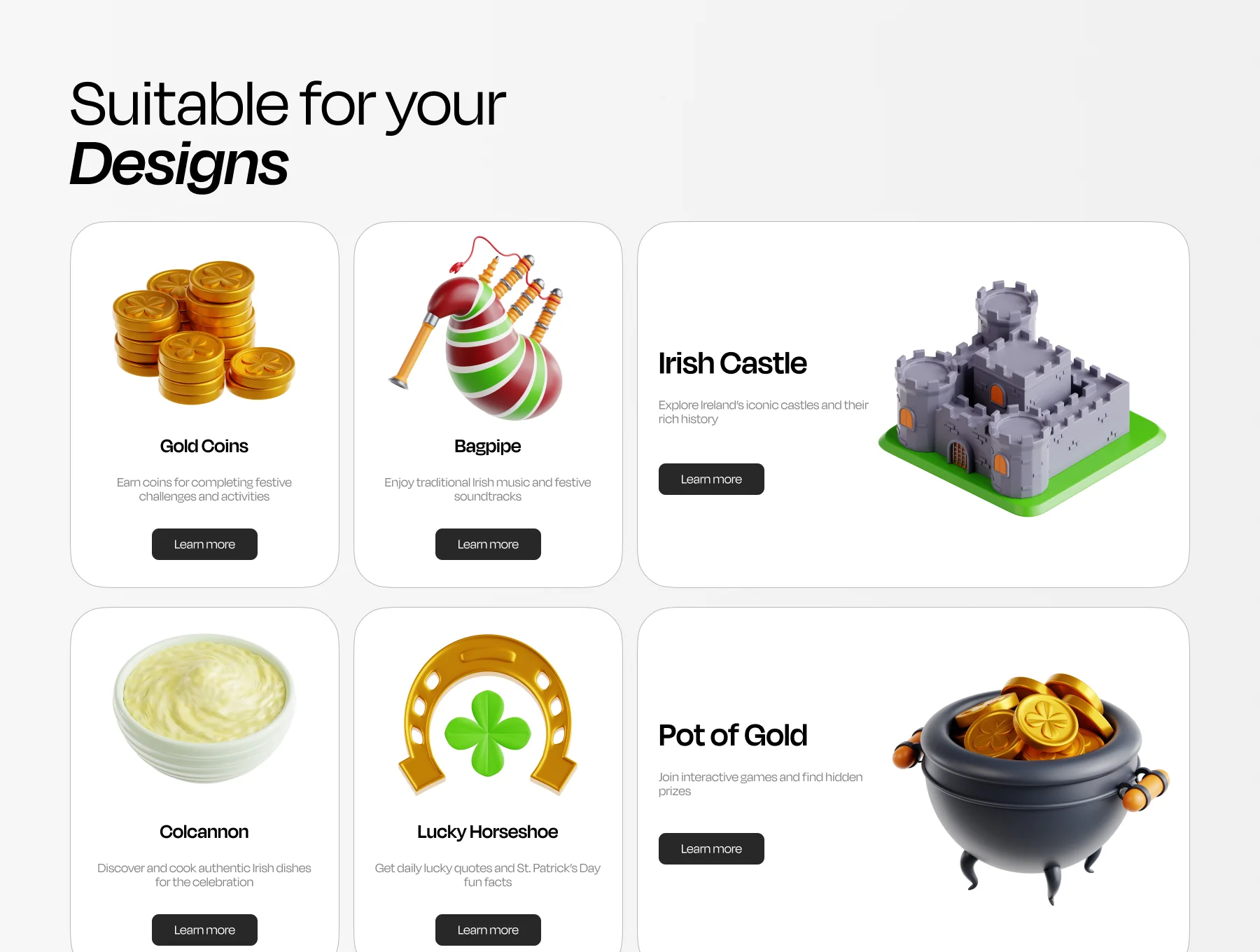 St. Patrick's Day 3D Icon Collection 3