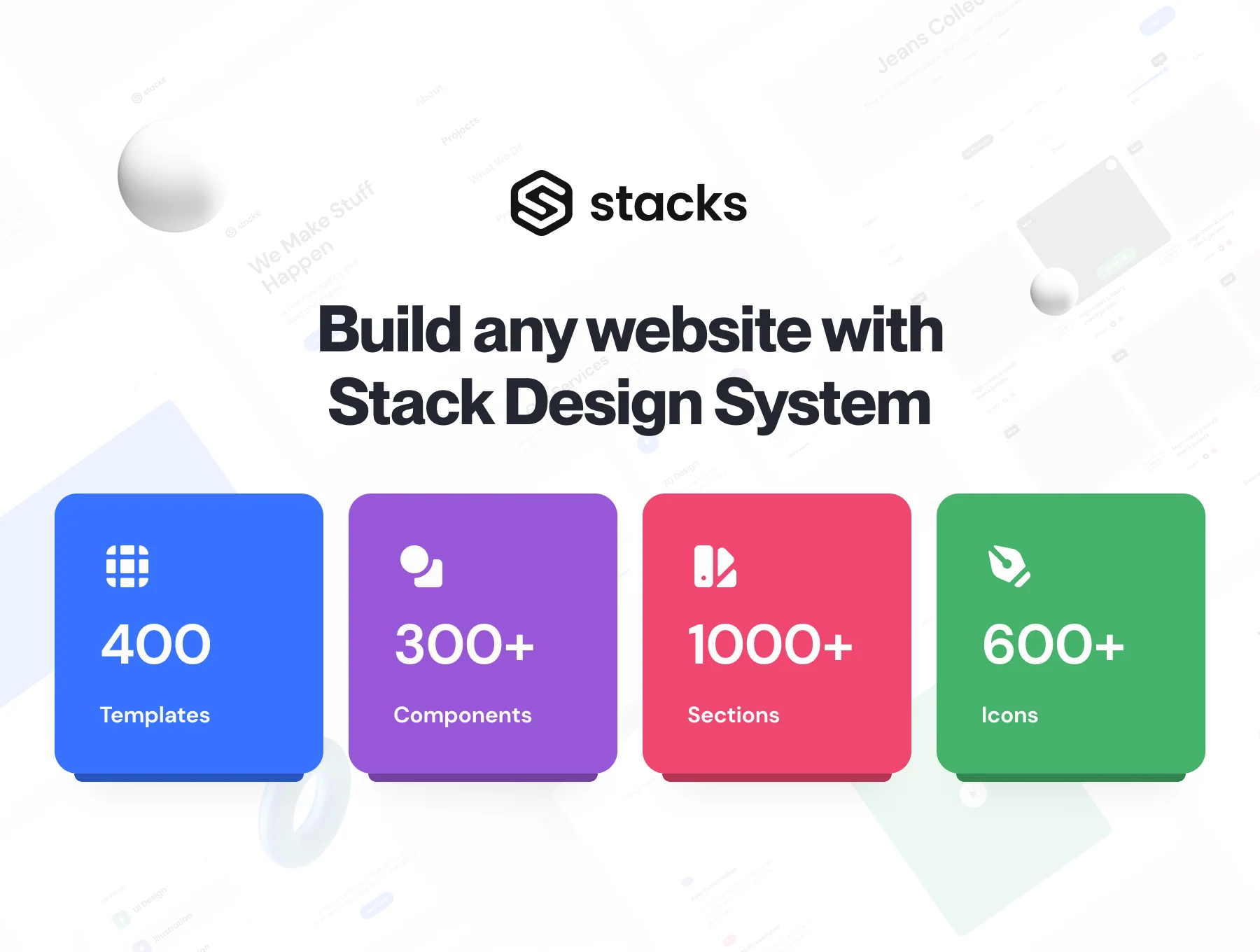 Stacks – Ultimate UI Design System 3