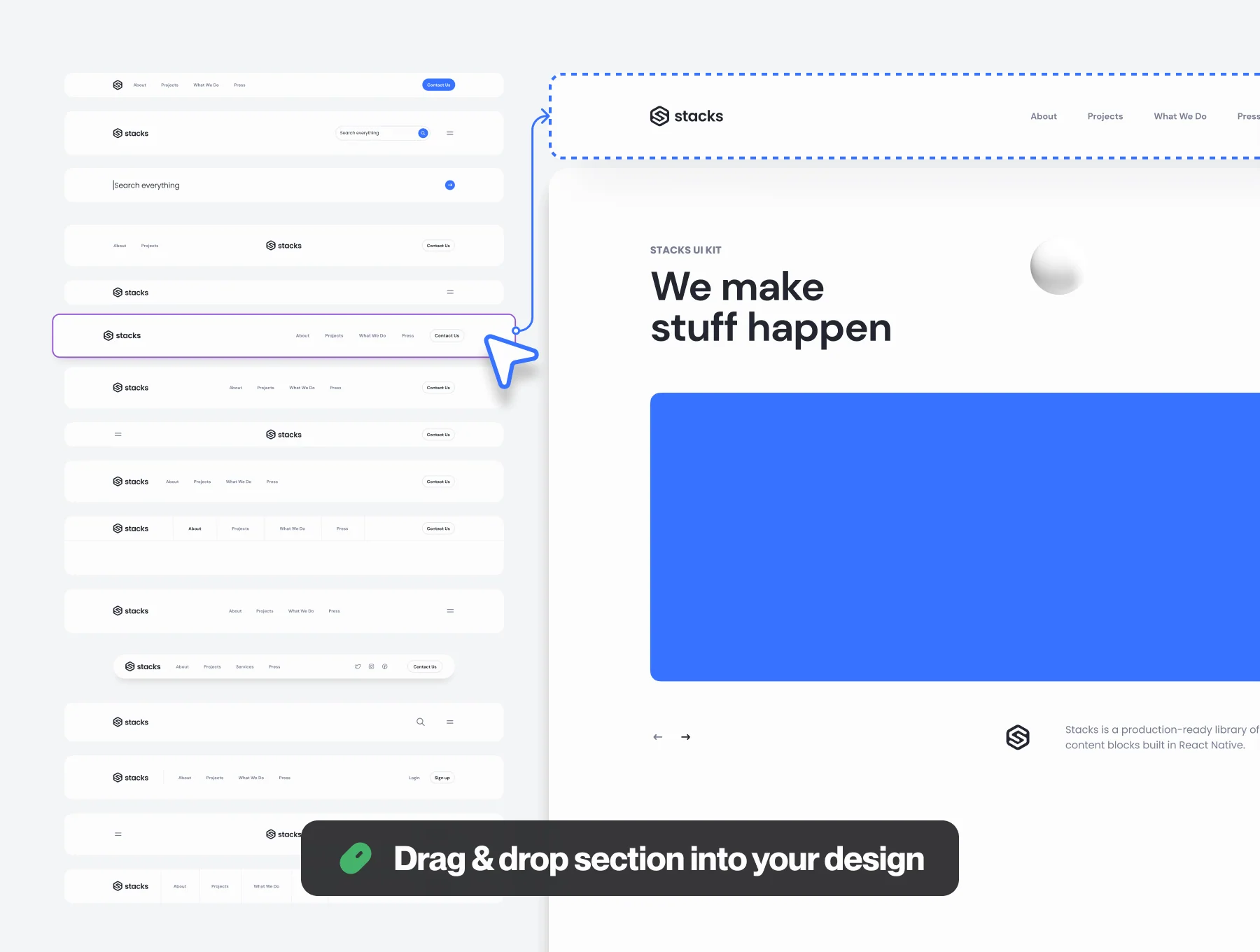 Stacks – Ultimate UI Design System 7