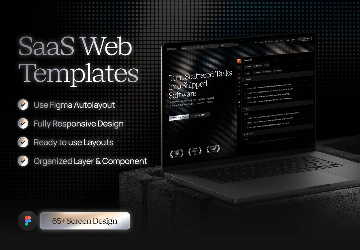 Stackly - SaaS Web Template