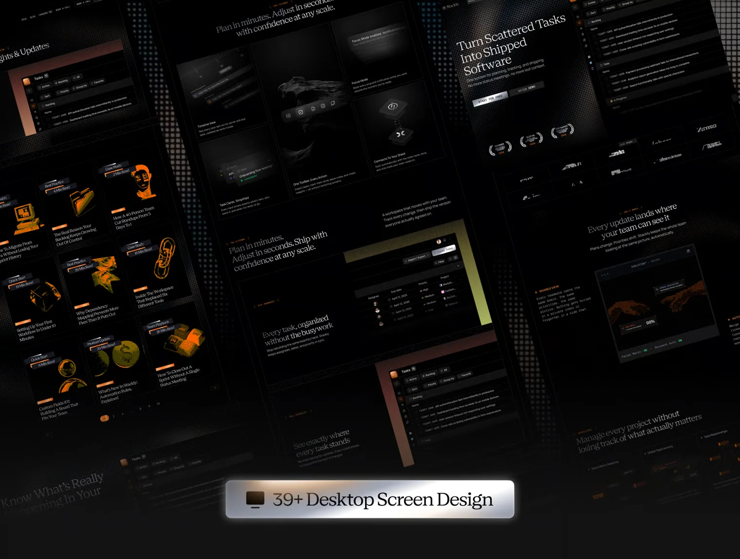 Stackly - SaaS Web Template 4