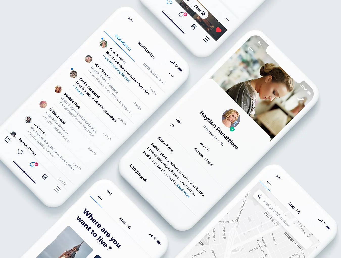 Stacy Roommate UI Kit 5