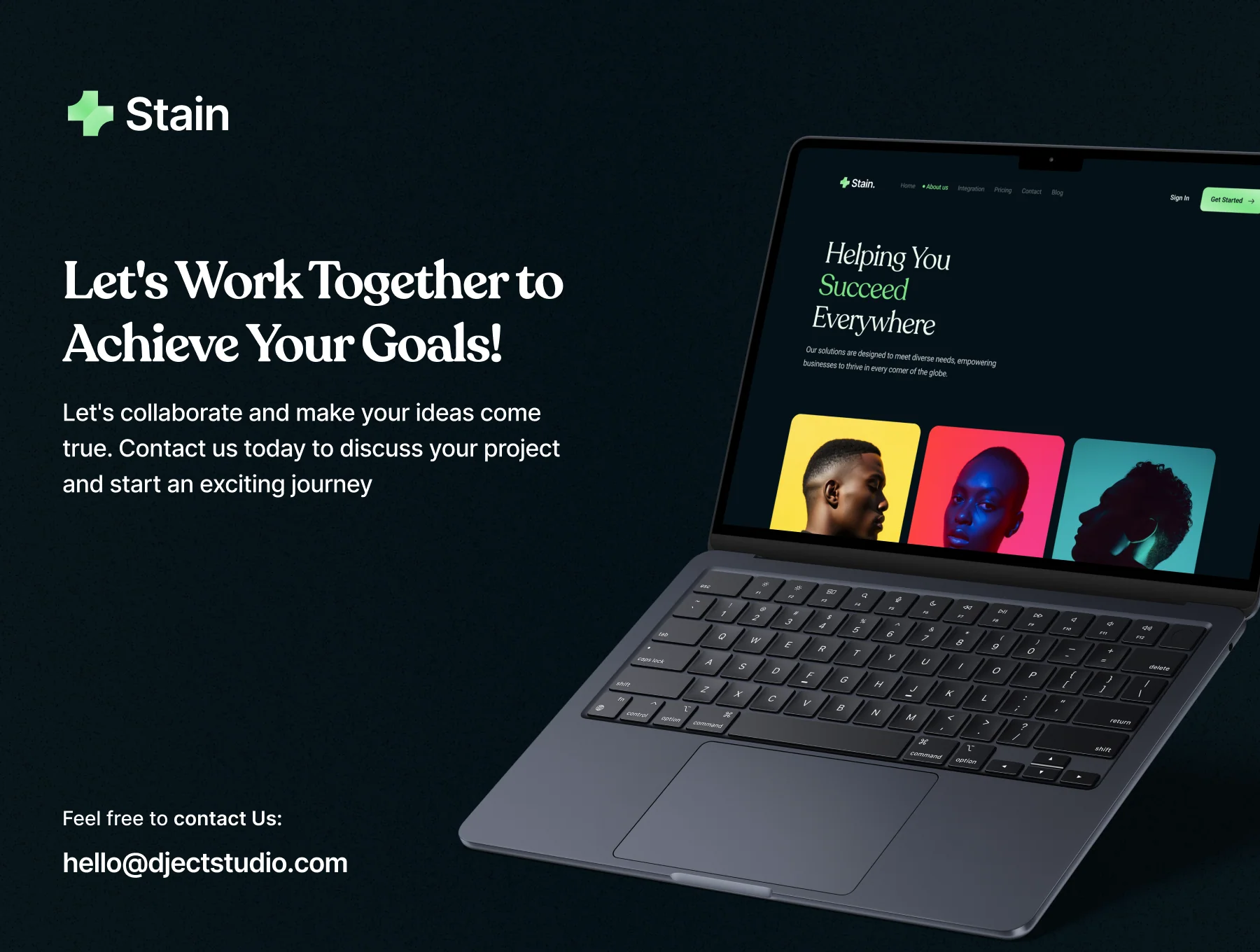 Stain - Saas Website Template 6