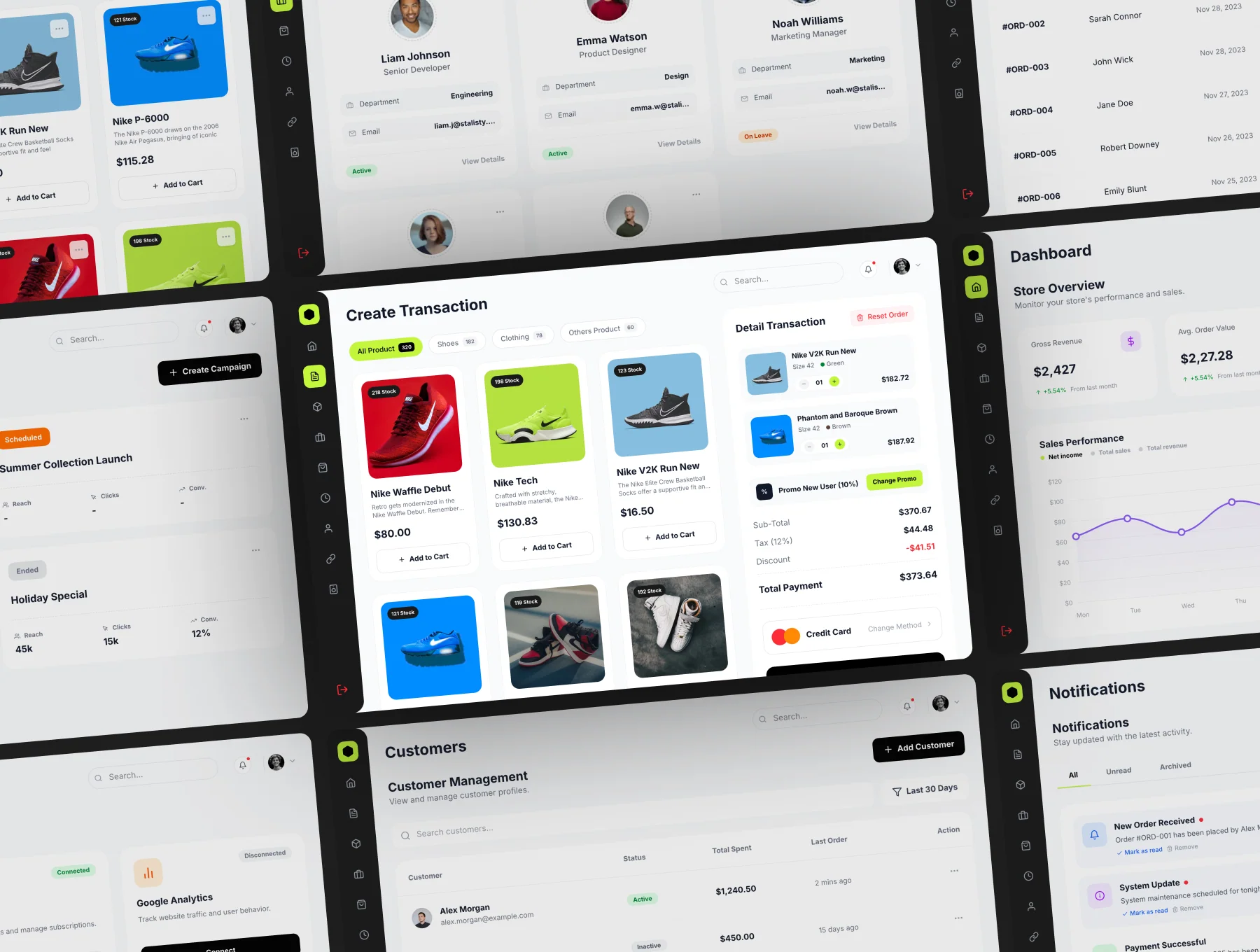 Stalisty - Point Of Sales Dashboard 4