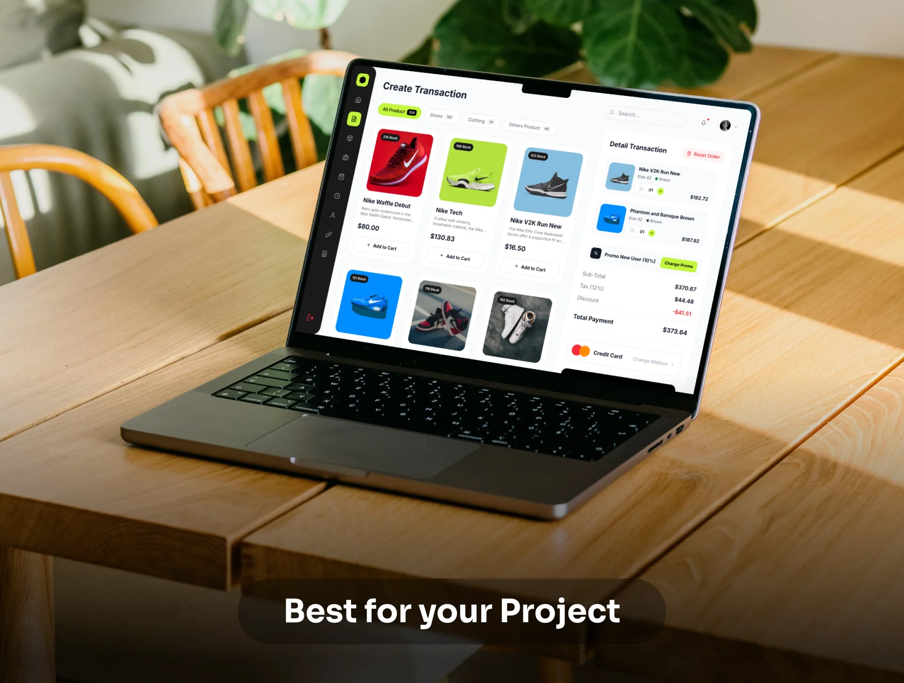 Stalisty - Point Of Sales Dashboard 5