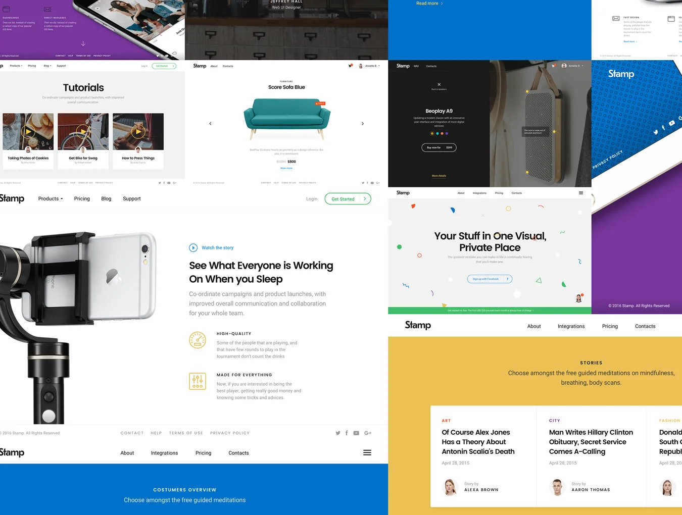 Stamp UI Kit 9