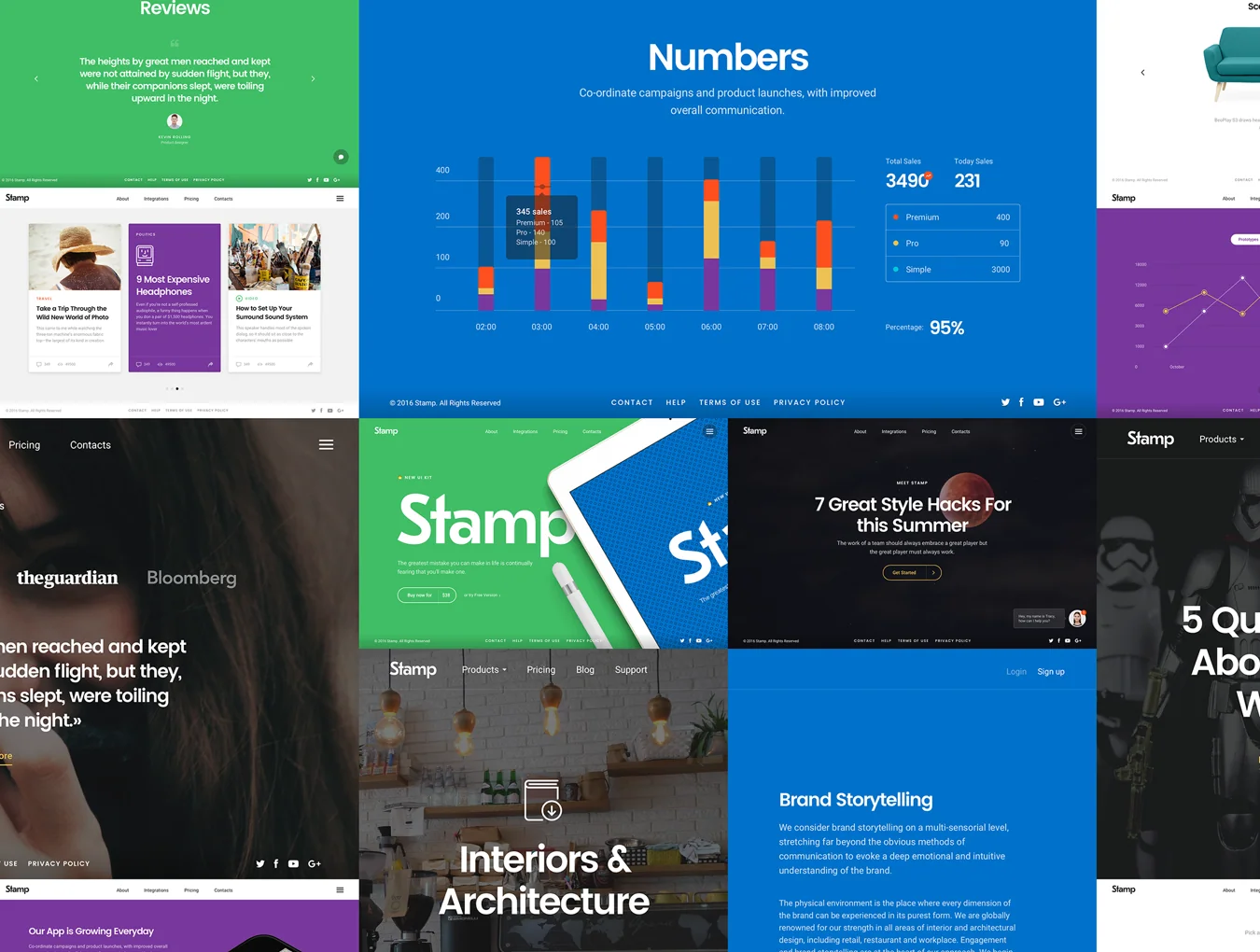 Stamp UI Kit 7