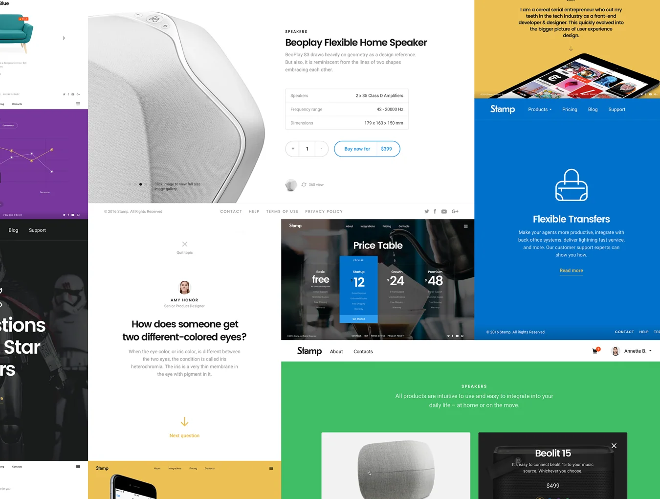Stamp UI Kit 8