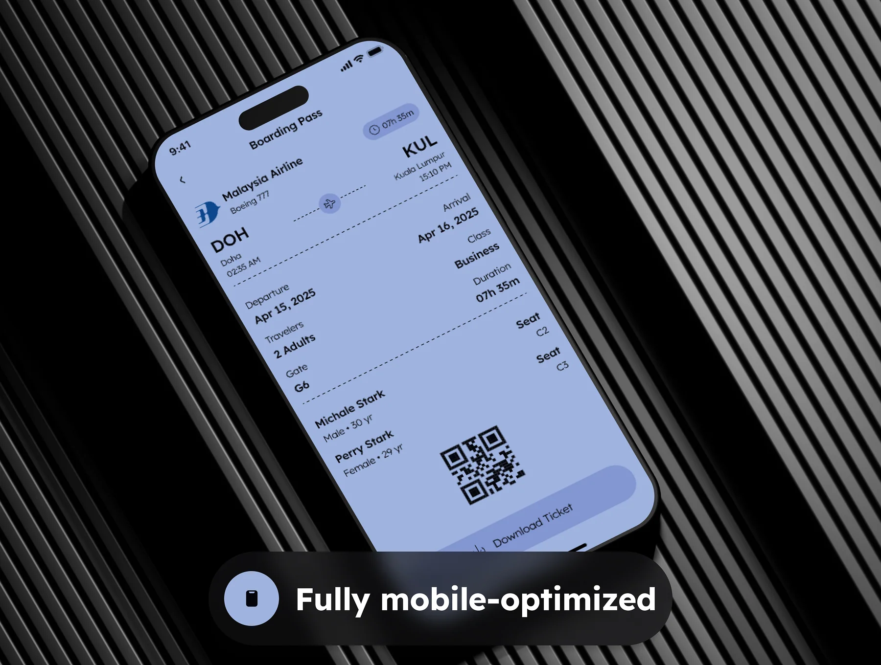 StarGO - Flight Ticket Booking App UI Kit 9