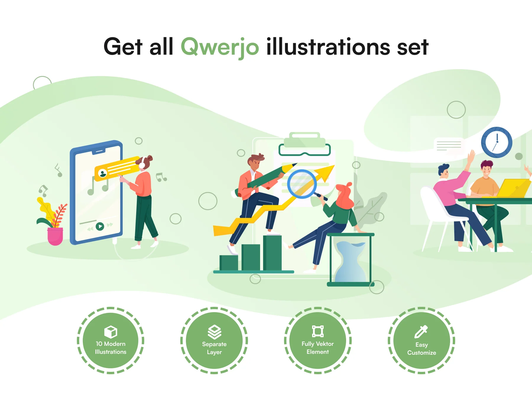 Qwerjo - Start Up Illustartion Kit 3