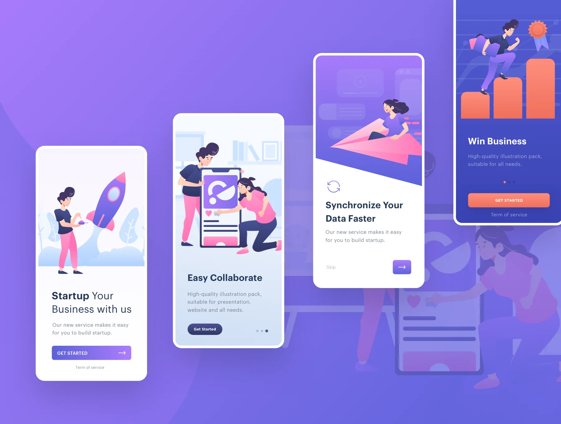 Start Up Illustration Kit 5