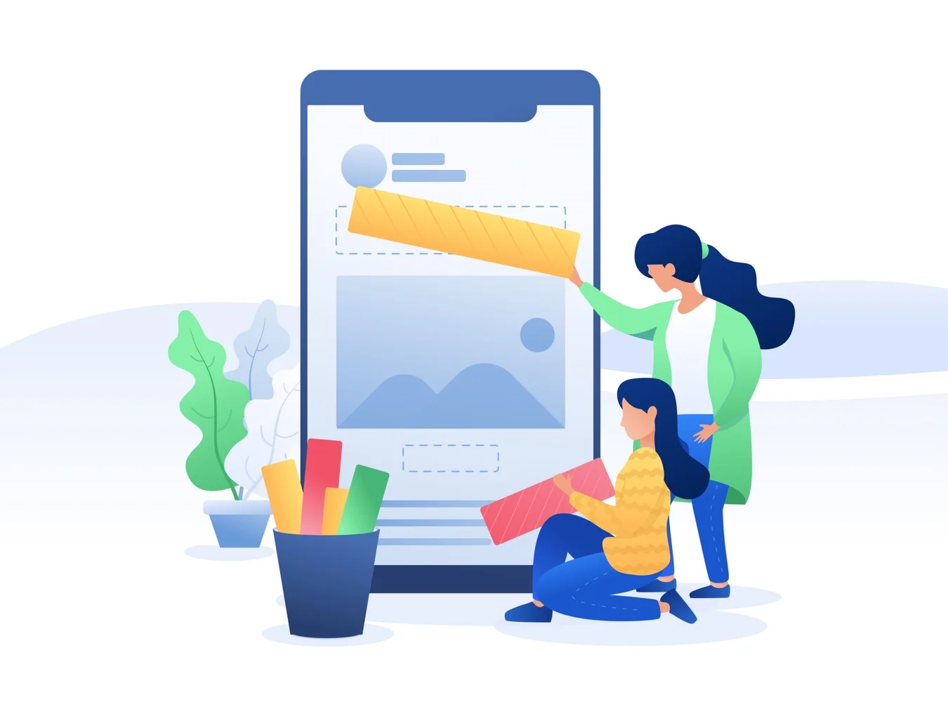 Sprint Start Up Illustrations 2