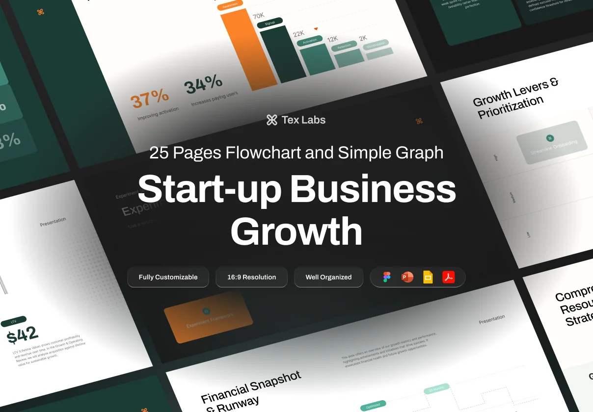 Startup Business Growth Pitch Deck - Tex Labs
